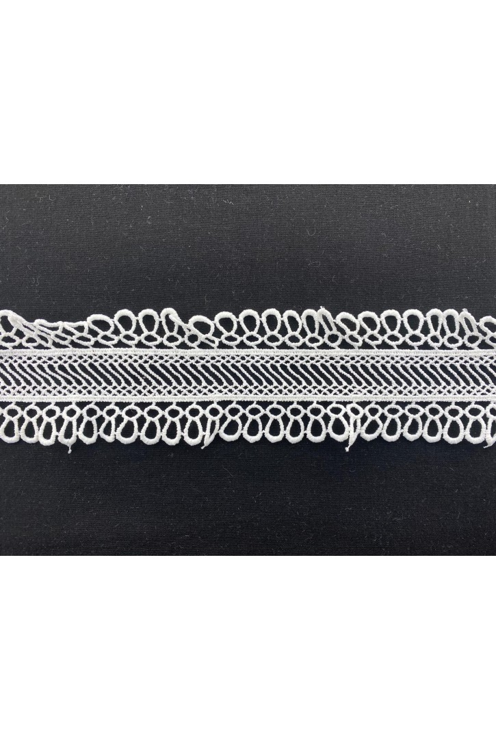 Ham Mat Polyester Güpür Brode Bant