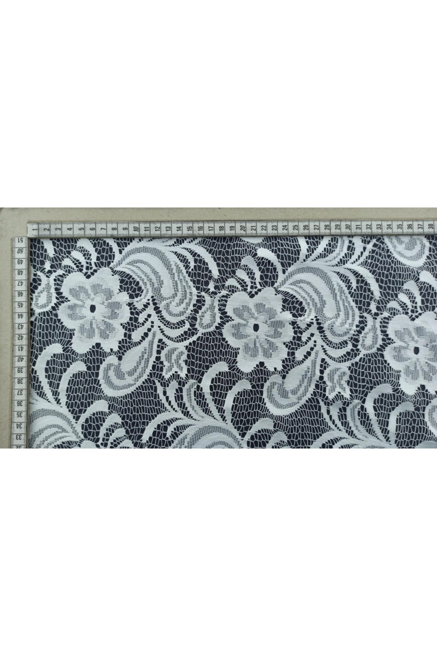 6927-KG Dantel Yerli Lez Polyester Fikse