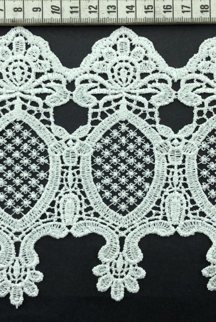 15 cm Ham Güpür Bant Brode