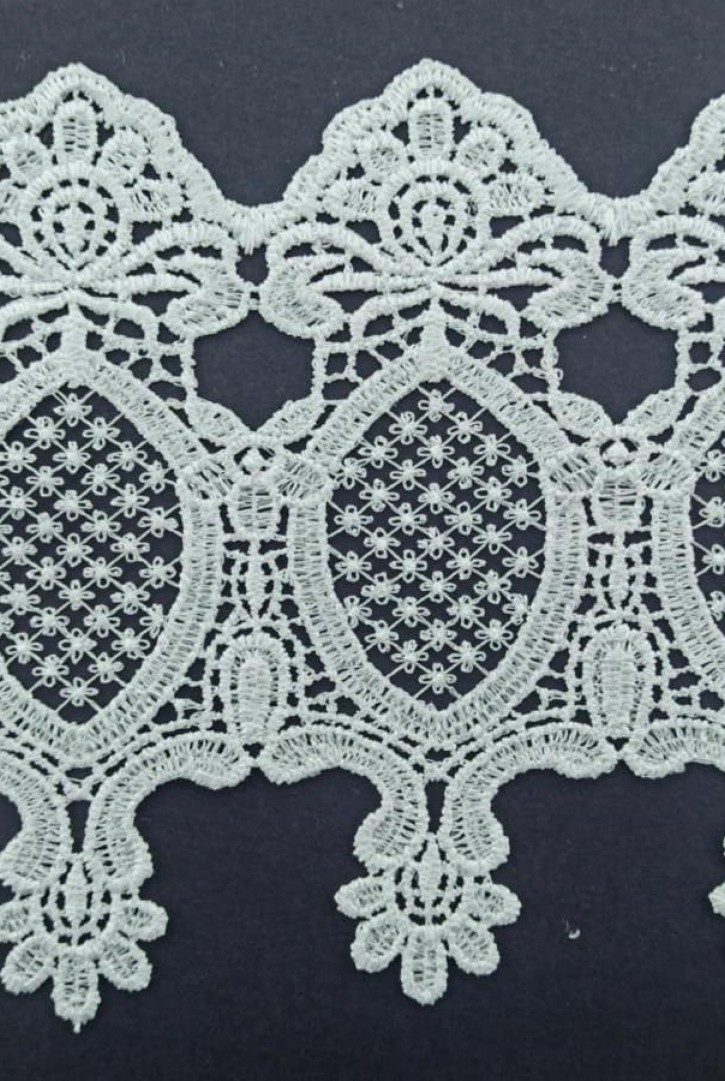 15 cm Ham Güpür Bant Brode