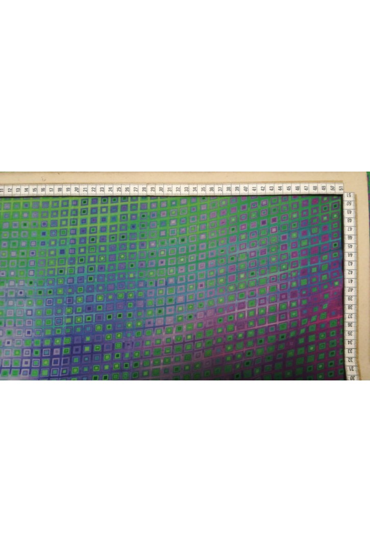 Renkli Dijital Baskılı Şifon Kumaş