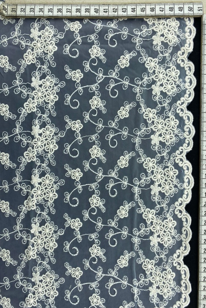 Ham Tül Üzeri 44 cm Bant, İthal Polyester