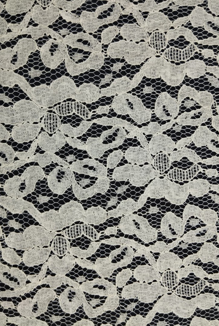 6198 DANTEL/YERLİ/LEZ/PAMUK POLYESTER/KORDSUZ/FİKSE/160 CM