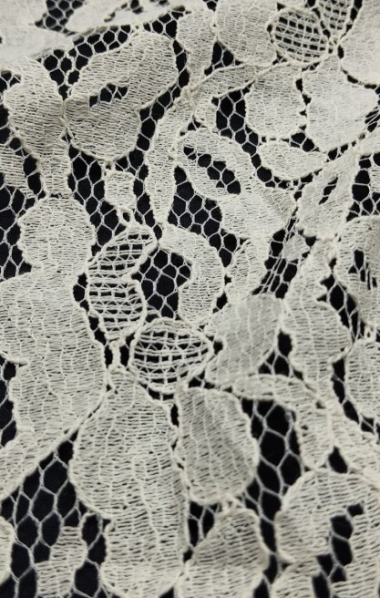 6198 DANTEL/YERLİ/LEZ/PAMUK POLYESTER/KORDSUZ/FİKSE/160 CM