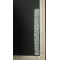 Zebra Desenli Taşlı Yıldızlı Raşel Bant, 3 cm