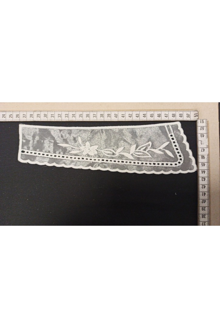 Beyaz Organze Yaka Aksesuarı