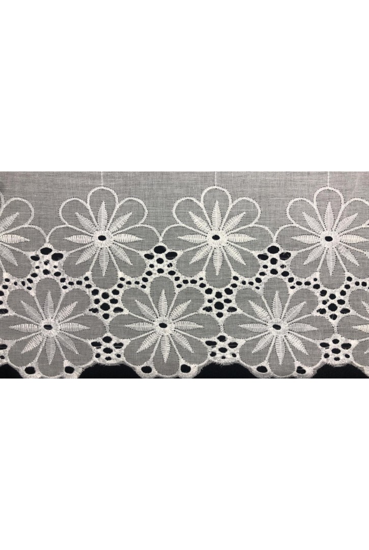 Yerli Mat Polyester Vual Brode Bant, 21 cm