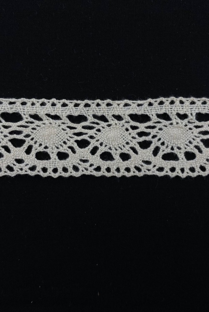 13078 DANTEL/YERLİ/BANT/KOPANAKİ/PAMUK/HAM/3 CM