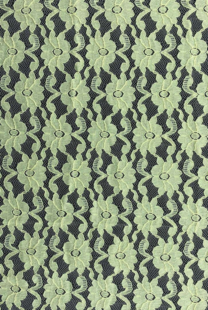 5863 DANTEL/YERLİ/LEZ/TÜL ÜZERİ/POLYESTER/KORDLU/SARI/150 CM