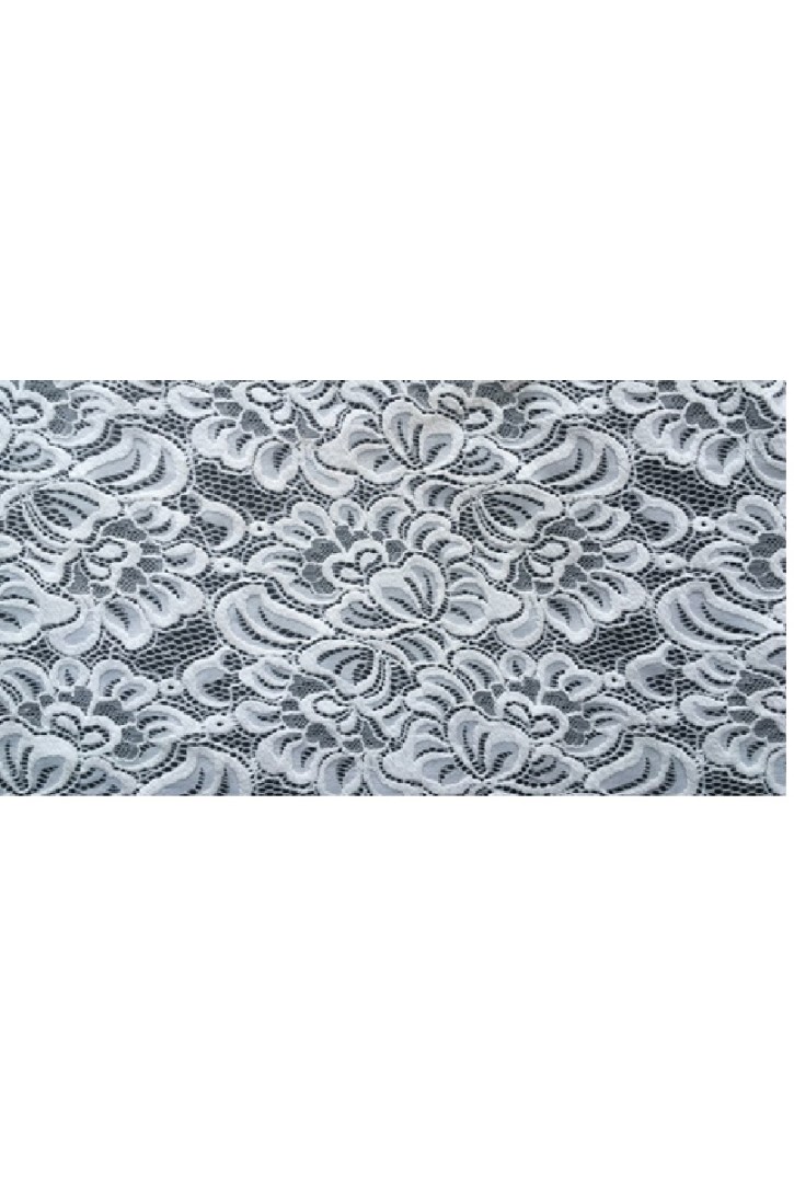 Likralı Naylon İthal Dantel - Fikseli