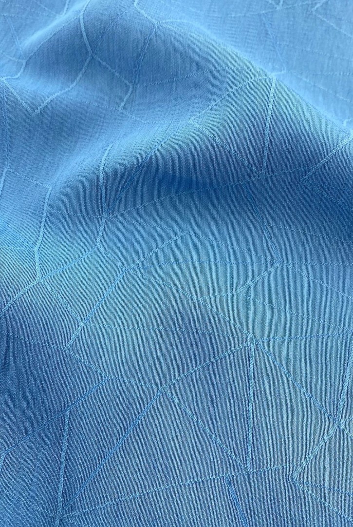 22193 KUMAŞ/YERLİ/LEZ/PAMUK/VİSKON/MAVİ/154 CM