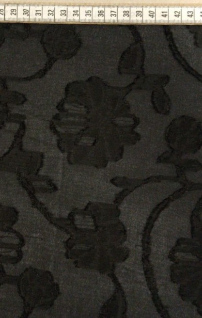 Siyah Şifon Kumaş – Hafif ve Şık