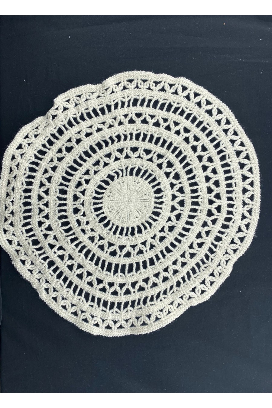 Ham Akrilik Tığ İşi Aplik