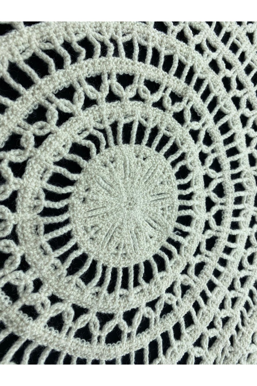 Ham Akrilik Tığ İşi Aplik