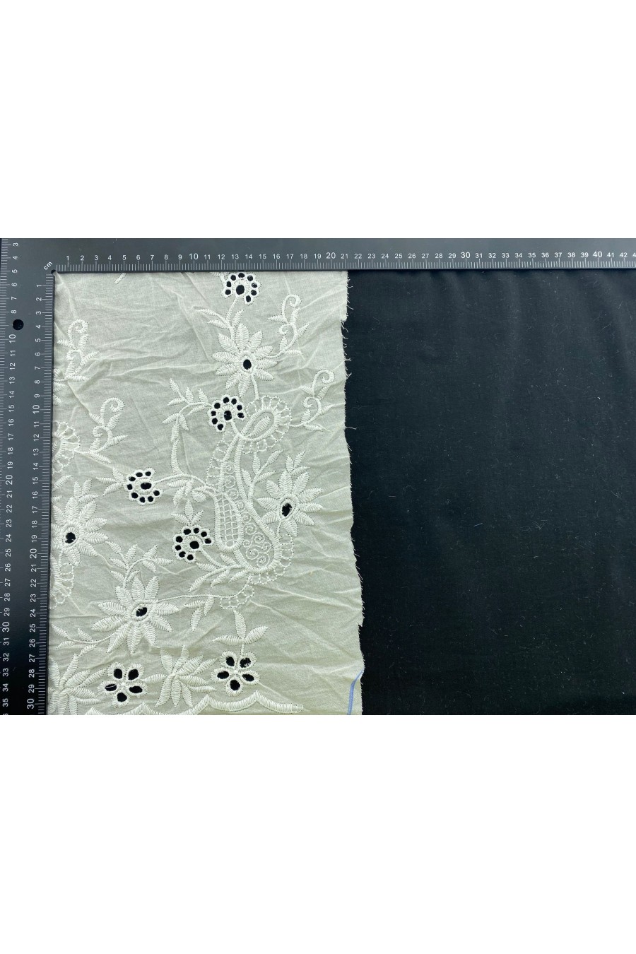 Ham Zemin Kasar İplik Bohrerli Vual Brode Kumaş