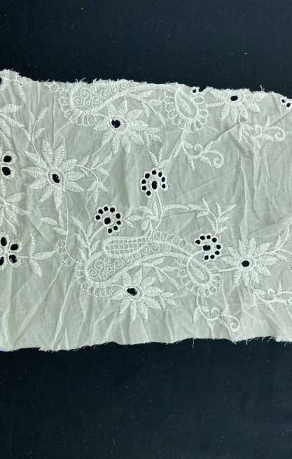 Ham Zemin Kasar İplik Bohrerli Vual Brode Kumaş