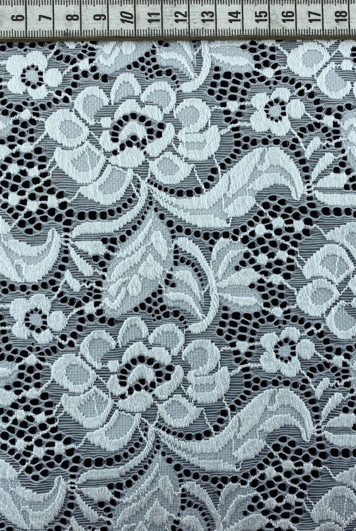 Likralı Fikse Naylon Dantel