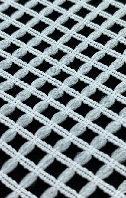 Bej Renkli Polyester Dantel Kumaş, 150 cm