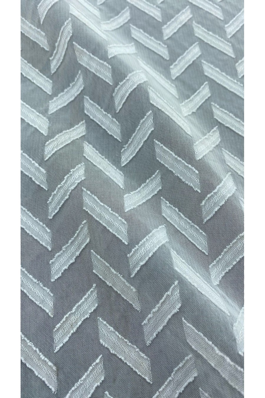 18318 JAKAR ŞİFON/İTHAL/LEZ/POLYESTER/OFF WHITE/150 CM