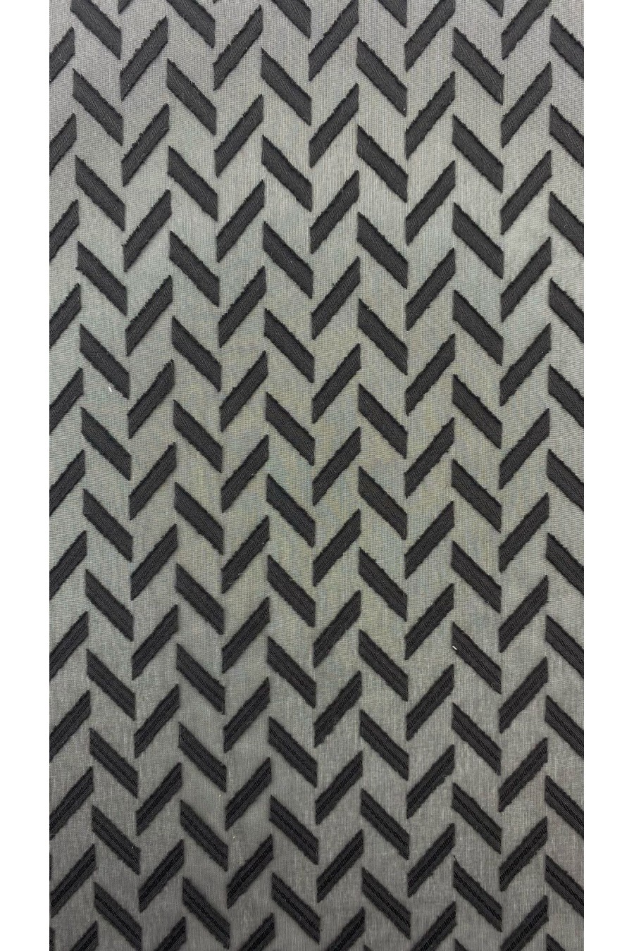 18318-METRE Siyah Jakarlı Şifon Kumaş – İthal, Hafif ve Şık | 150 cm