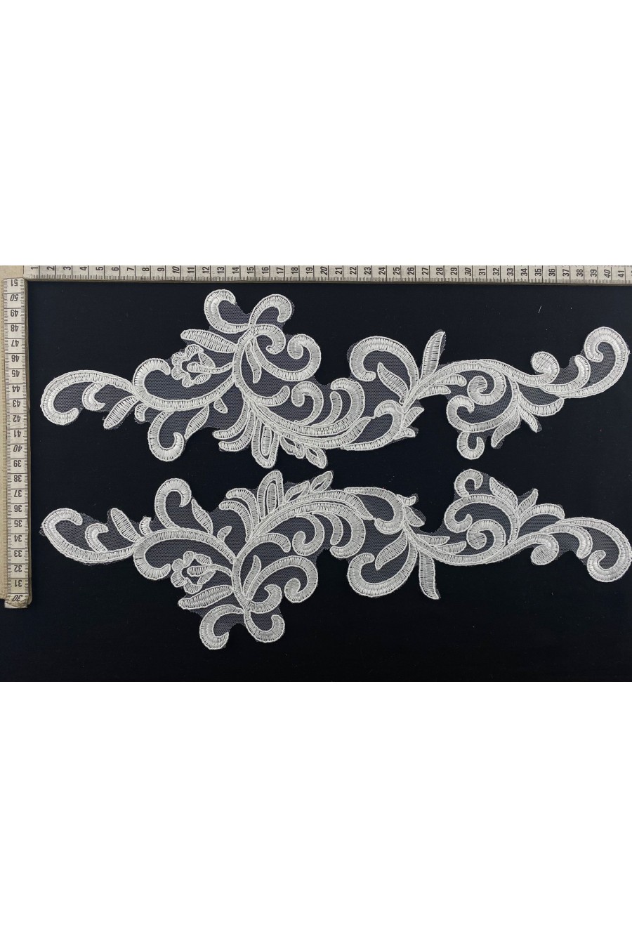 Ham Düz Aplik Polyester Brode