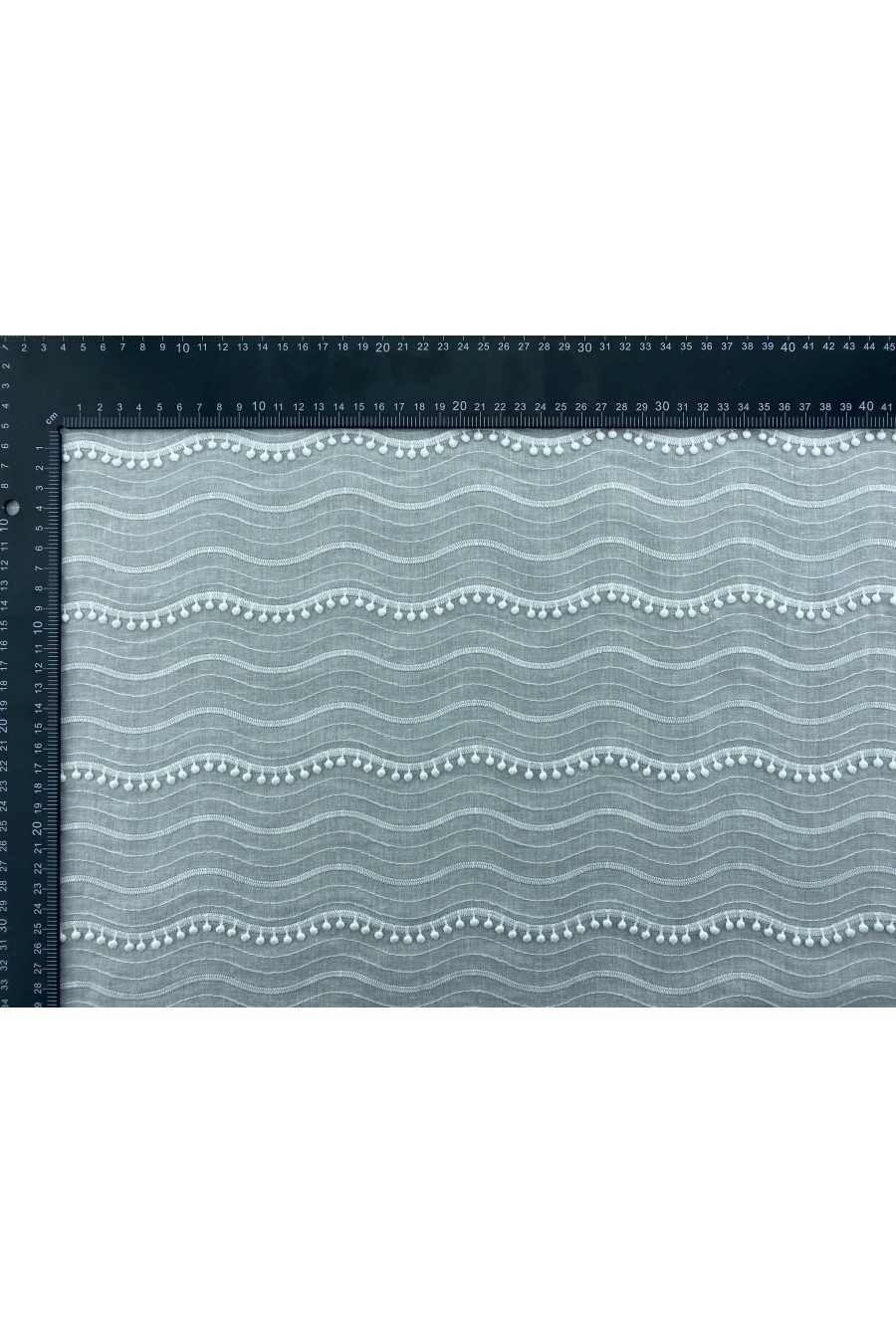 18579 BRODE/İTHAL/LEZ/VUAL/PAMUK POLYESTER/BOHRERLİ/OFF WHITE/135 CM