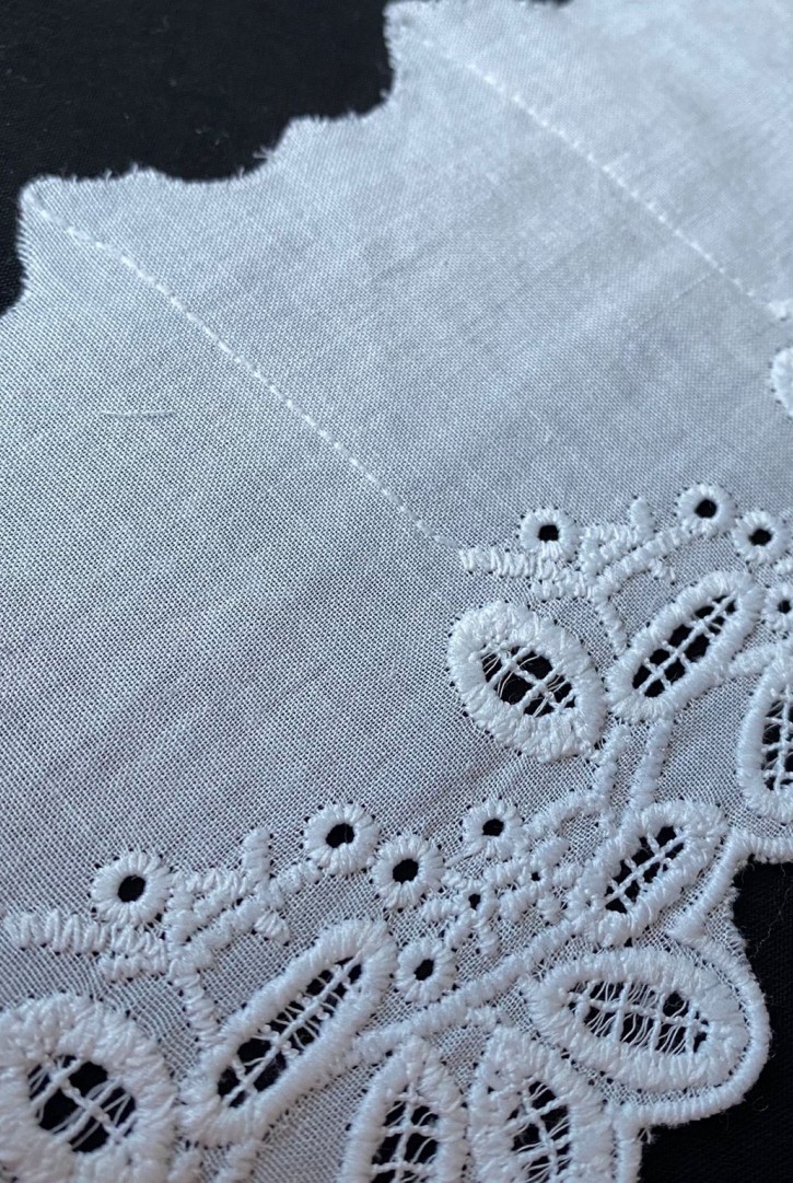 Yerli Mat Polyester Vual Brode Bant, 11.5 cm