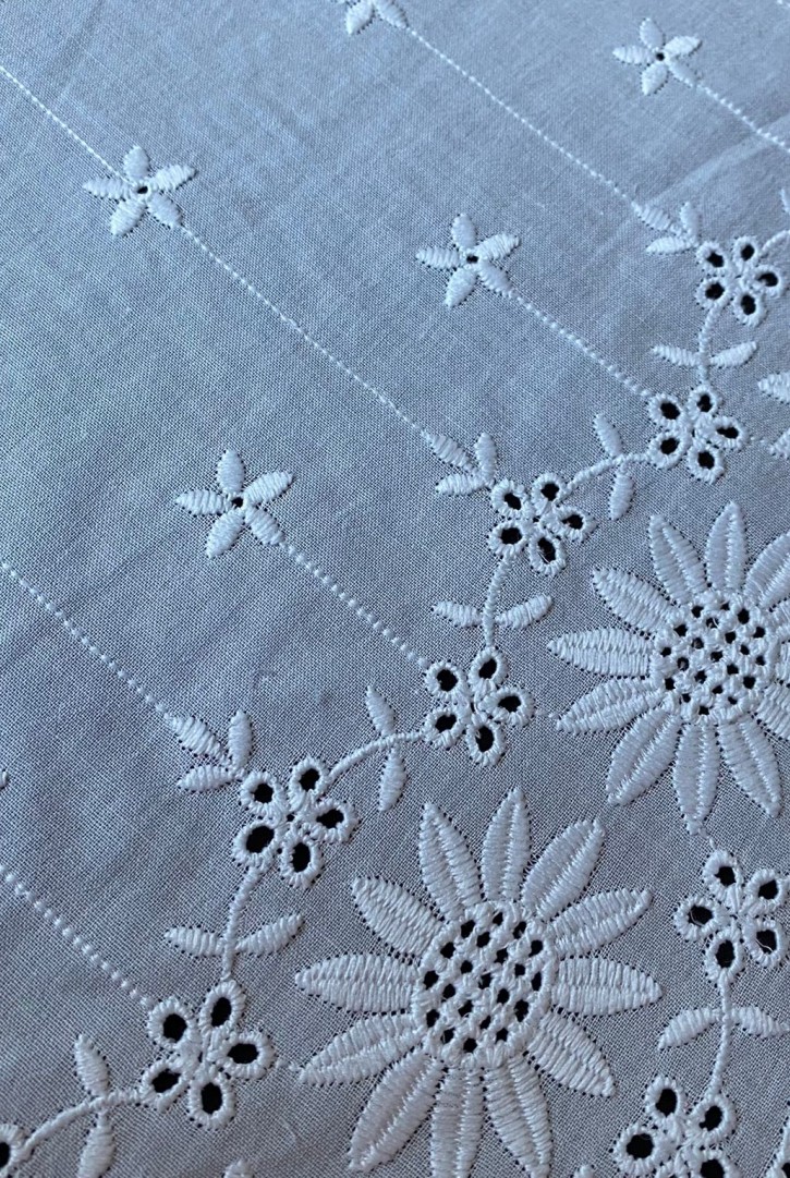 Yerli Mat Polyester Vual Brode Bant, 20 cm