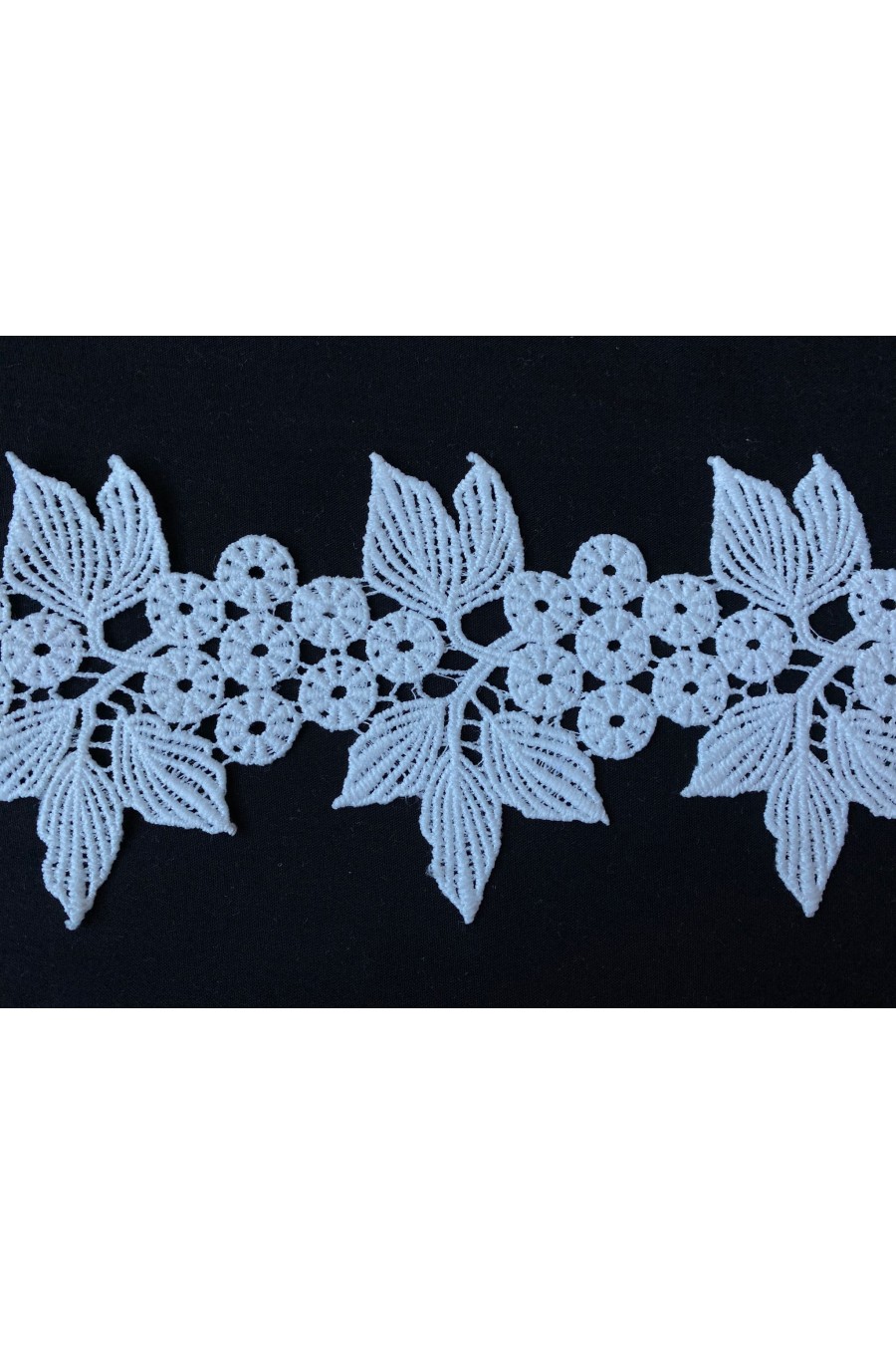 Ham İthal Güpür Brode Bant, Mat Polyester, 10 cm