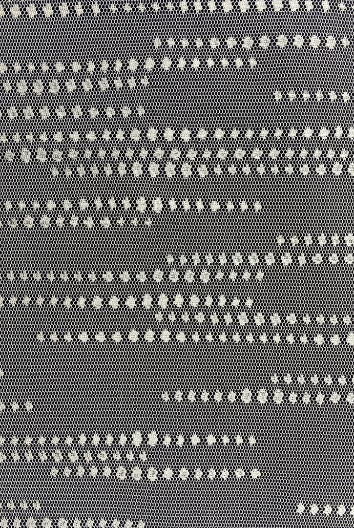 Krem Mikro Polyester Dantel