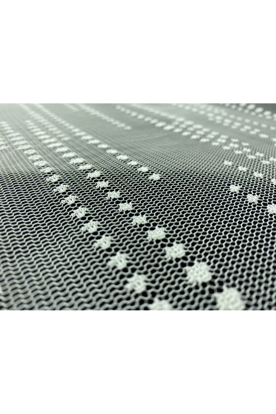 Krem Mikro Polyester Dantel