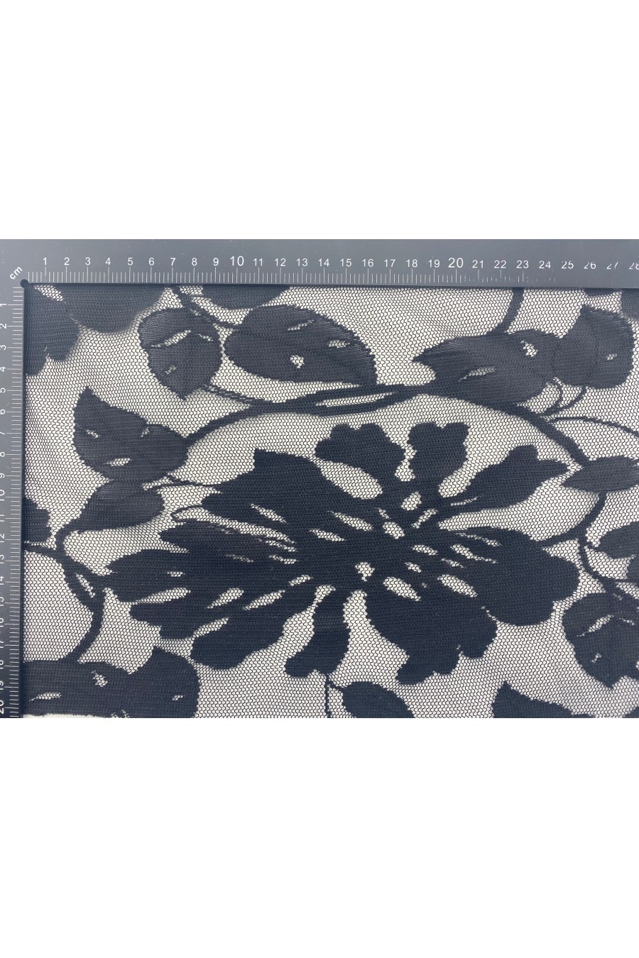 Yerli Üretim Siyah Polyester Dantel