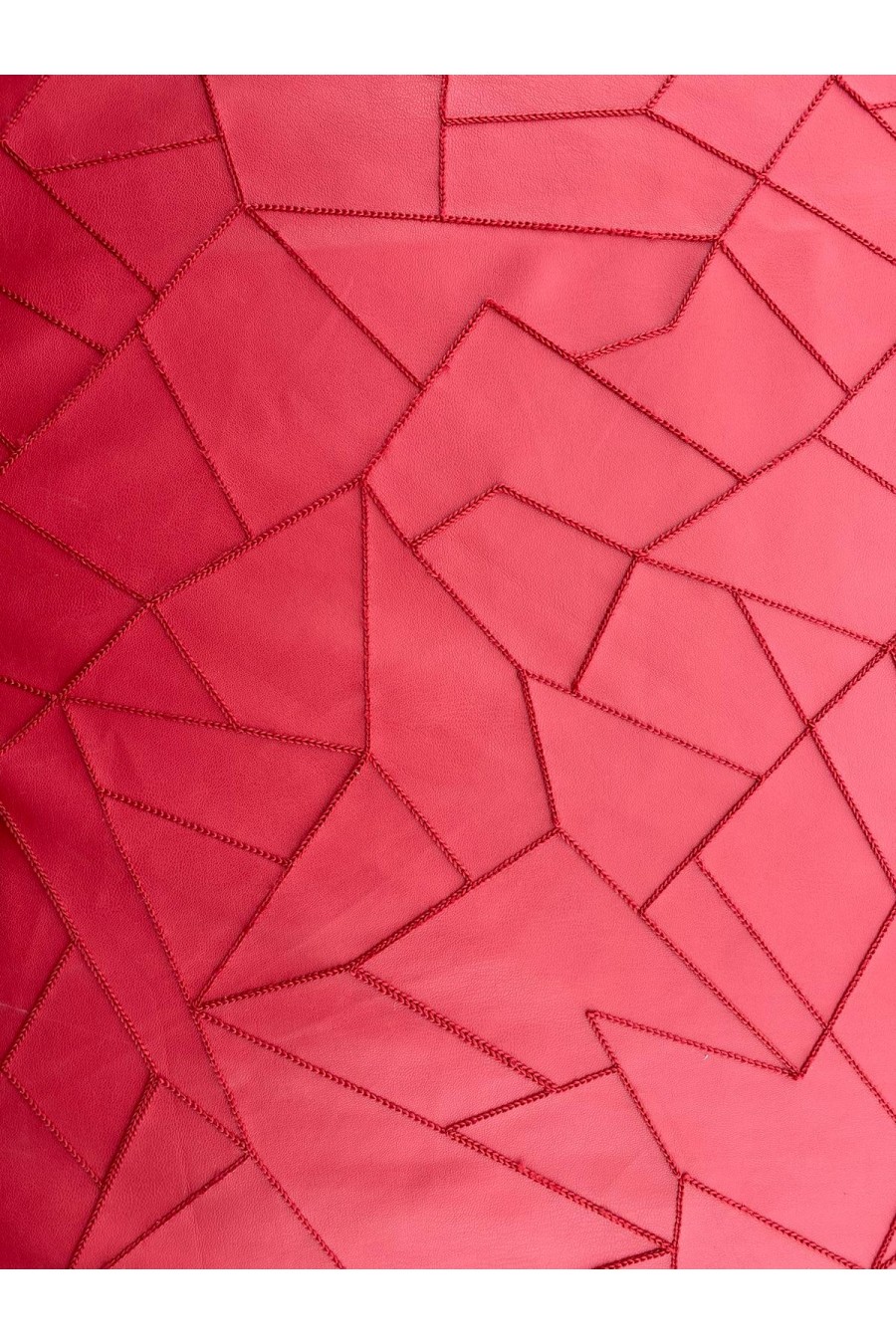 20531 KUMAŞ/YERLİ/LEZ/POLYESTER/DERİ/NAKIŞLI/KIRMIZI/150 CM