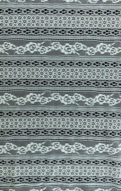 Kasar İşlemli Likralı Naylon İthal Dantel - 155 cm