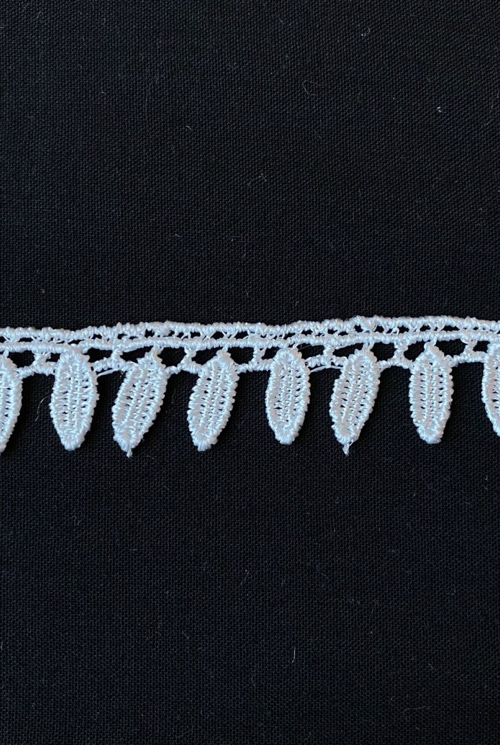 1,5 cm Ham Güpür Brode Bant