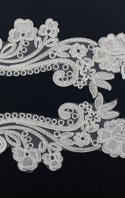 5732 BRODE/APLİK/POLYESTER/Y24402-1-2/DÜZ/HAM