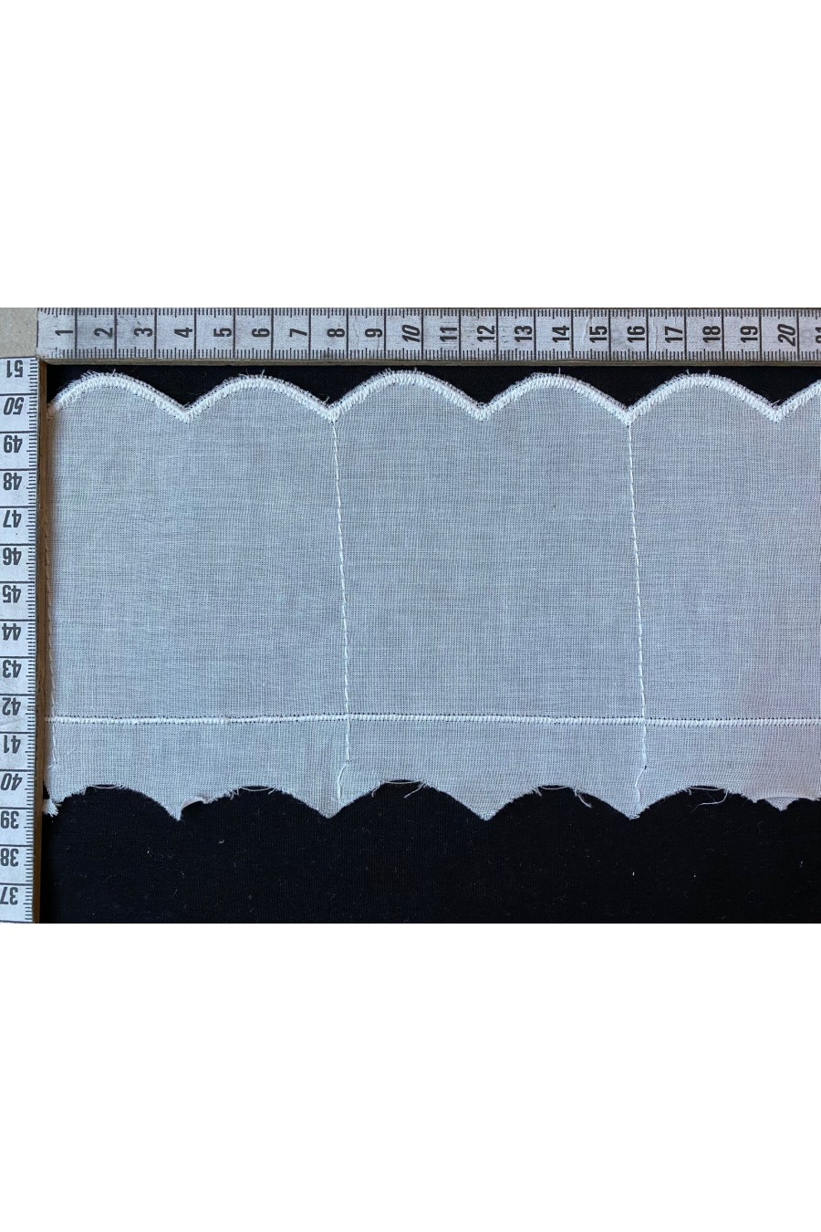 10 cm Genişliğinde Kasar Mat Polyester Vual Brode Bant