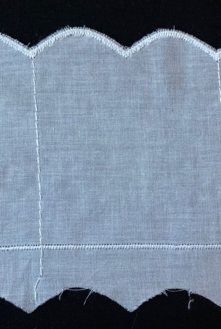 10 cm Genişliğinde Kasar Mat Polyester Vual Brode Bant