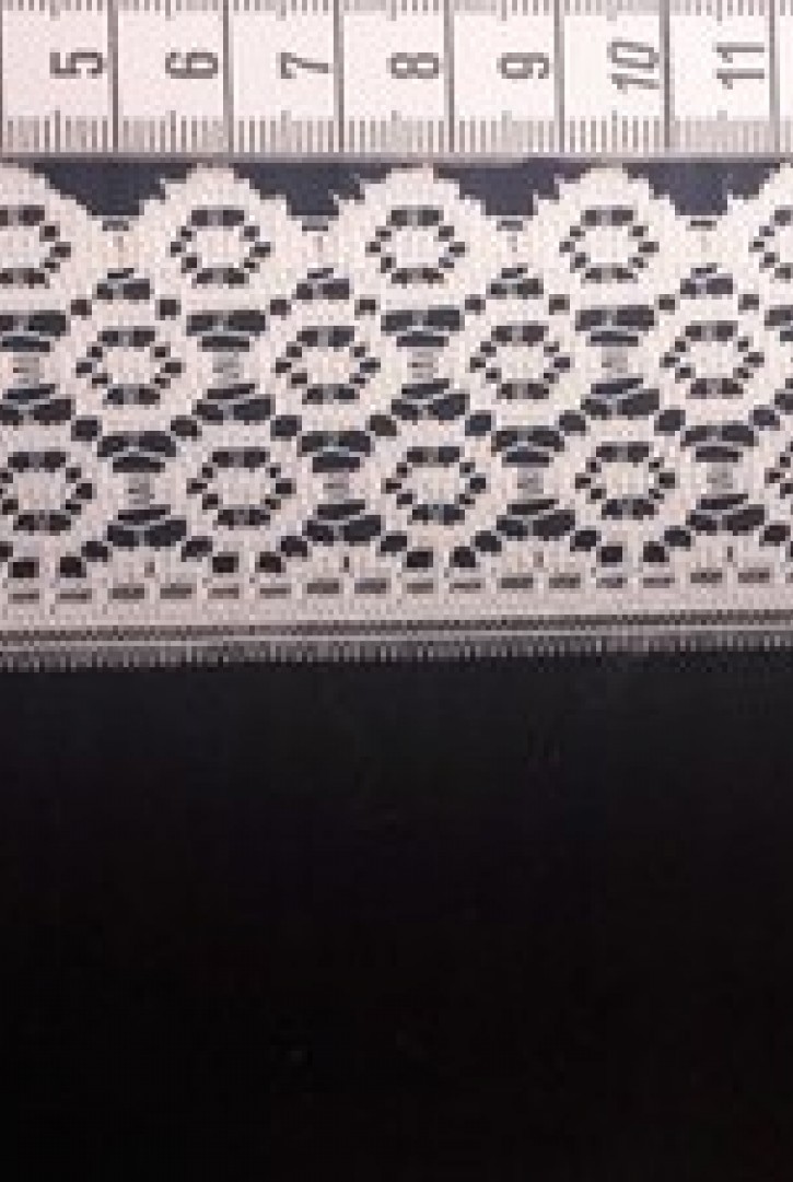 Düz Ham Güpürümsü Yerli Brode Bant