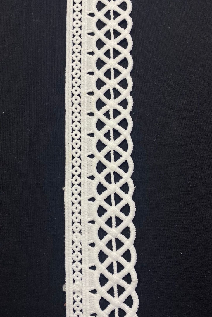 Ham Mat Polyester Güpür Brode Bant