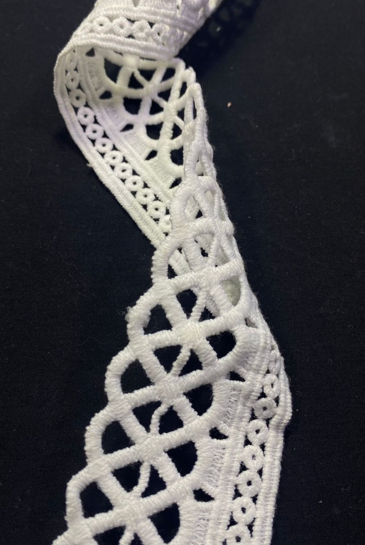 Ham Mat Polyester Güpür Brode Bant