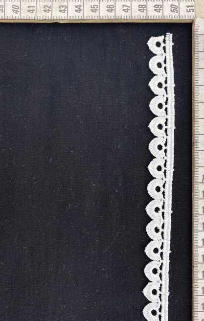 1,5 cm Mat Polyester Güpür Brode Bant