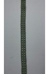 12033-METRE 1,5 cm Olive Brode Bant