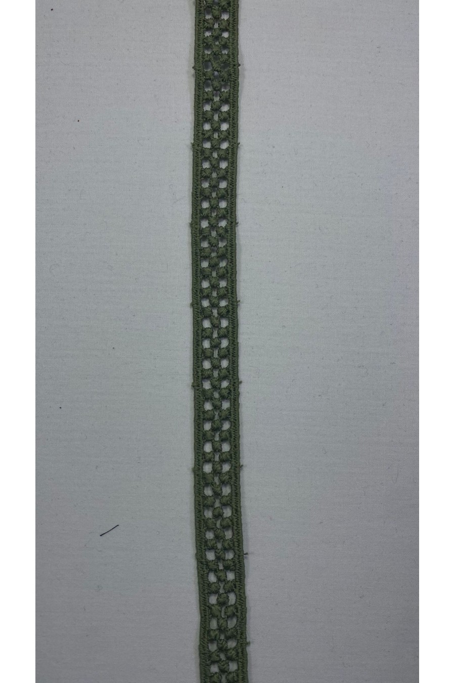 12033-METRE 1,5 cm Olive Brode Bant