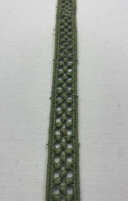 1,5 cm Olive Brode Bant