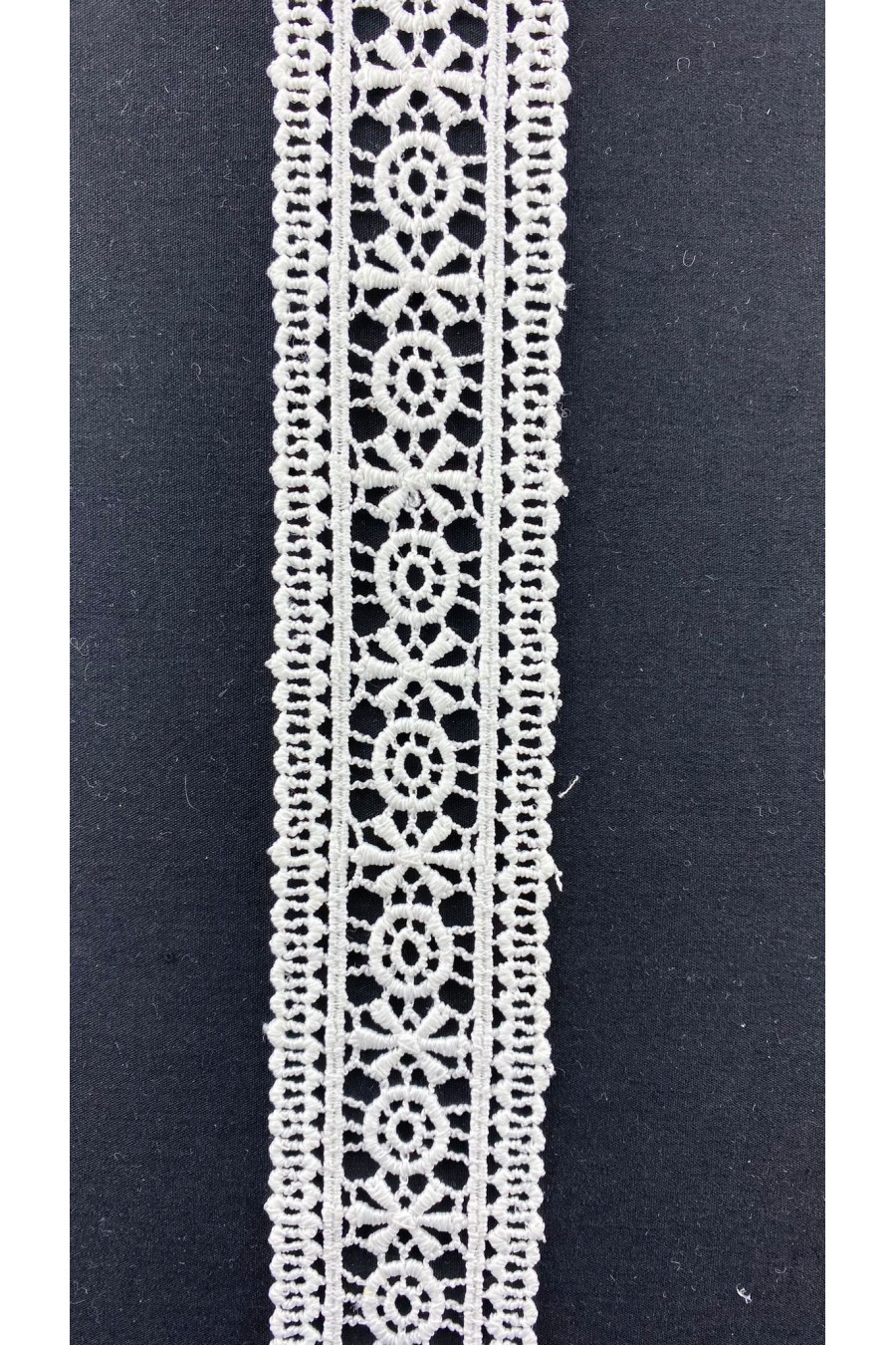 4 cm Ham Mat Polyester Güpür Brode Bant