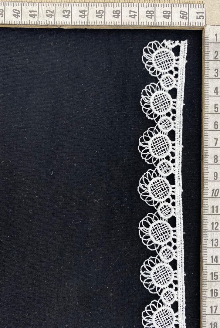 2,5 cm Ham Güpür Brode Bant