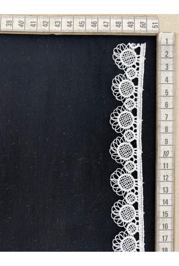 2,5 cm Ham Güpür Brode Bant