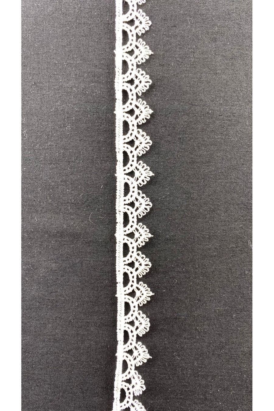 Ham Mat Polyester Güpür Brode Bant, 1,5 cm