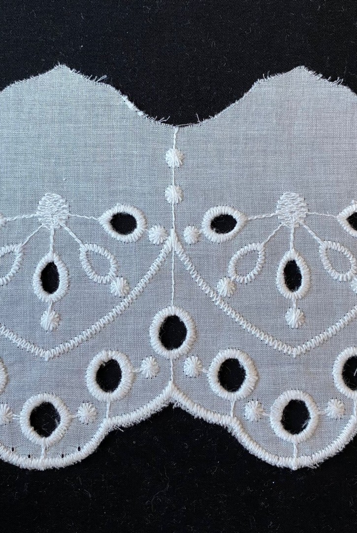 Pamuk Vual Brode Bant, Bohrerli, Kasar, 13.5 cm